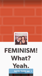 Mobile Screenshot of feminismisprettycool.tumblr.com