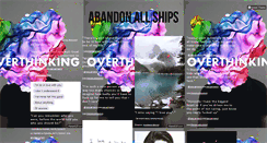 Desktop Screenshot of abandonallships.tumblr.com