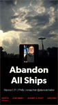 Mobile Screenshot of abandonallships.tumblr.com