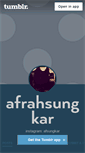 Mobile Screenshot of afrahsungkar.tumblr.com