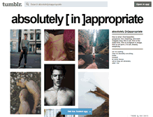 Tablet Screenshot of absolutelyinappropriate.tumblr.com
