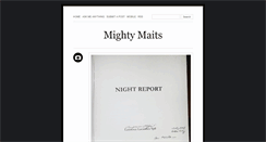 Desktop Screenshot of mightymaits.tumblr.com