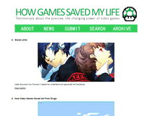 Tablet Screenshot of gamessavedmylife.tumblr.com