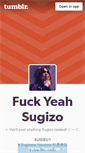 Mobile Screenshot of fysugizo.tumblr.com