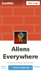 Mobile Screenshot of alienseverywhere.tumblr.com
