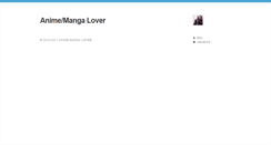 Desktop Screenshot of animemangalover.tumblr.com