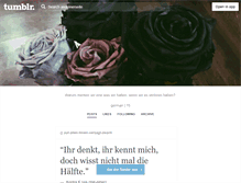 Tablet Screenshot of andeinerseite.tumblr.com