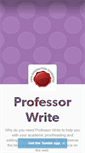 Mobile Screenshot of professionalessayeditingservice.tumblr.com