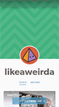 Mobile Screenshot of likeaweirda.tumblr.com