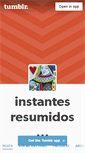 Mobile Screenshot of instantesresumidos.tumblr.com