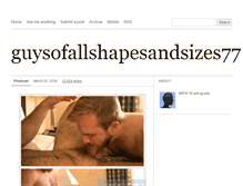 Tablet Screenshot of guysofallshapesansizes.tumblr.com