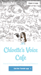 Mobile Screenshot of chloette.tumblr.com