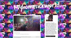 Desktop Screenshot of myhomesickworld.tumblr.com