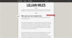 Desktop Screenshot of lillianmiles.tumblr.com