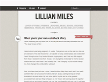 Tablet Screenshot of lillianmiles.tumblr.com