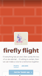Mobile Screenshot of fireflyflight.tumblr.com
