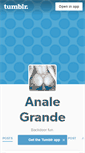 Mobile Screenshot of analegrande.tumblr.com
