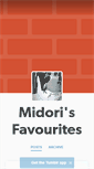 Mobile Screenshot of midorifurzefaves.tumblr.com