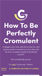 Mobile Screenshot of howtobeperfectlycromulent.tumblr.com