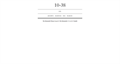 Desktop Screenshot of 10-38.tumblr.com