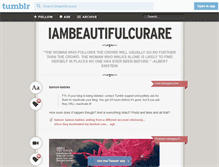 Tablet Screenshot of beautifulcurare.tumblr.com