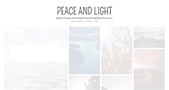 Desktop Screenshot of peaceandlight.tumblr.com