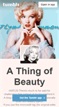 Mobile Screenshot of mostlymarilynmonroe.tumblr.com