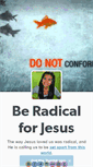 Mobile Screenshot of iamradical4jesus.tumblr.com