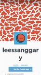 Mobile Screenshot of leessanggary.tumblr.com