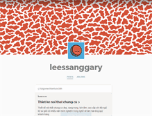 Tablet Screenshot of leessanggary.tumblr.com