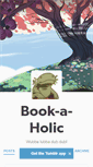 Mobile Screenshot of book-a-holic.tumblr.com