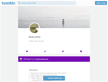 Tablet Screenshot of book-a-holic.tumblr.com