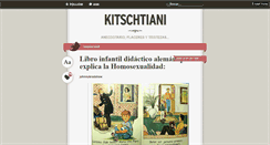 Desktop Screenshot of kitschtiani.tumblr.com