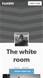 Mobile Screenshot of inthewhiteroom.tumblr.com