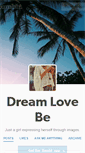 Mobile Screenshot of dreamlovebe.tumblr.com