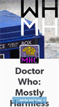 Mobile Screenshot of doctorwhomhc.tumblr.com