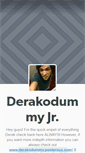 Mobile Screenshot of derekpadakowski.tumblr.com