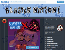 Tablet Screenshot of blasternation.tumblr.com