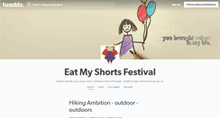 Desktop Screenshot of eatmyshortsfestival.tumblr.com