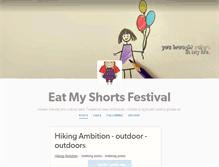 Tablet Screenshot of eatmyshortsfestival.tumblr.com