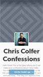 Mobile Screenshot of chriscolferconfessions.tumblr.com