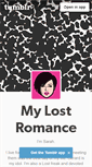 Mobile Screenshot of mylostromance.tumblr.com