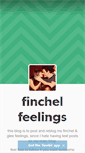 Mobile Screenshot of finchel-feelings.tumblr.com