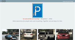 Desktop Screenshot of peoplewhosuckatparking.tumblr.com