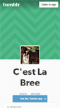 Mobile Screenshot of breecheese.tumblr.com