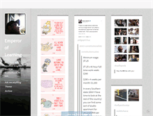 Tablet Screenshot of emperoroflearning.tumblr.com