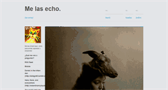 Desktop Screenshot of leyendomelas.tumblr.com