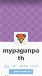 Mobile Screenshot of mypaganpath.tumblr.com