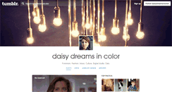 Desktop Screenshot of daisydreamsincolor.tumblr.com