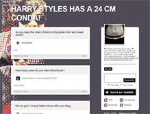 Tablet Screenshot of harrystylesconda24cm.tumblr.com
